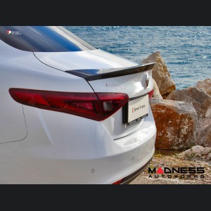 Alfa Romeo Giulia Trunk Spoiler - Carbon Fiber - Stile Italia